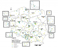 Rysunek 4. Mapa lokalizacji stacji monitoringu jakości powietrza funkcjonujących oraz planowanych do uruchomienia w ramach Państwowego Monitoringu Środowiska w Polsce w roku 2020.png